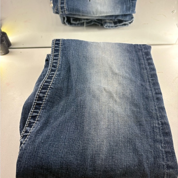 Miss Me Light Blue Straight Jeans